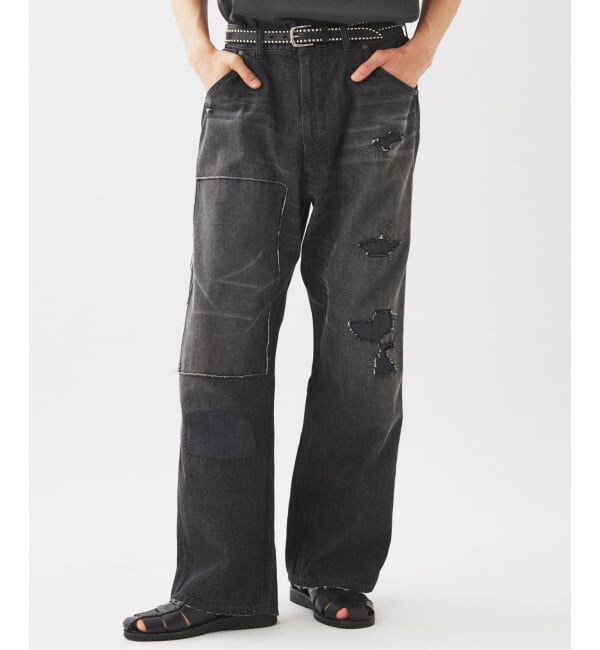 JOURNAL STANDARD relume「＜Relume Jeans＞リメイク ライトオンス デニムペインターパンツ」|デニム|