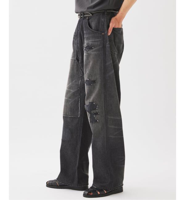 JOURNAL STANDARD relume「＜Relume Jeans＞リメイク ライトオンス デニムペインターパンツ」|デニム|