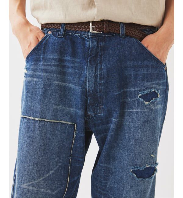 JOURNAL STANDARD relume「＜Relume Jeans＞リメイク ライトオンス デニムペインターパンツ」|デニム|