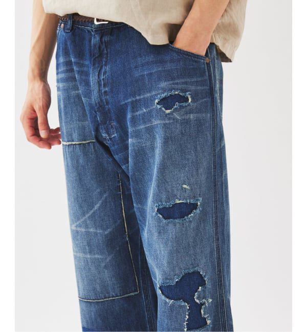 JOURNAL STANDARD relume「＜Relume Jeans＞リメイク ライトオンス デニムペインターパンツ」|デニム|