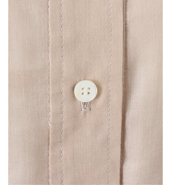 NOBLE「シアーボイルドルマンシャツワンピース」|ワンピース|