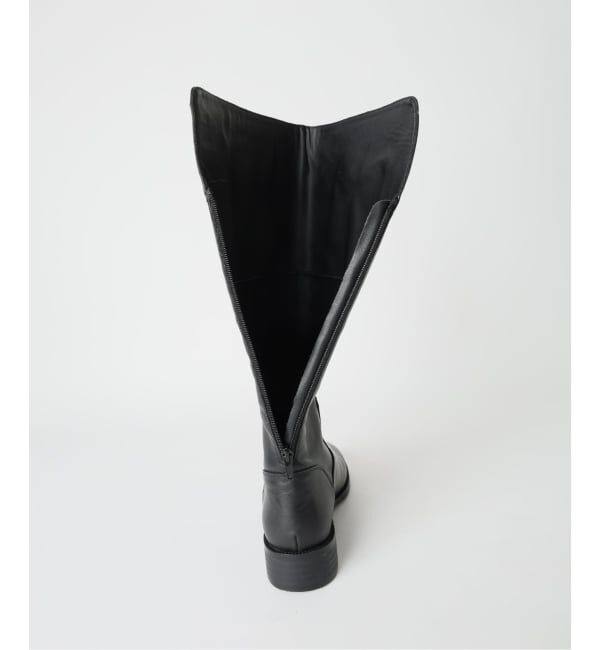 U by SPICK&SPAN「《予約》 REMME/レメ レザーロングブーツ」|ロングブーツ|
