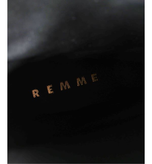 U by SPICK&SPAN「《予約》 REMME/レメ レザーロングブーツ」|ロングブーツ|