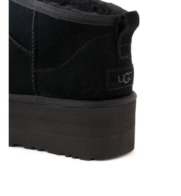 SALON adam et rope'「【UGG(アグ)】クラシック ウルトラ ミニ プラットフォーム」|ロングブーツ|