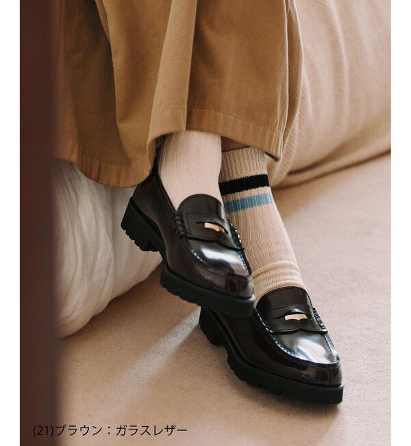 SALON adam et rope'「【HARUTA（ハルタ） for SALON】別注チャームローファー」|その他|