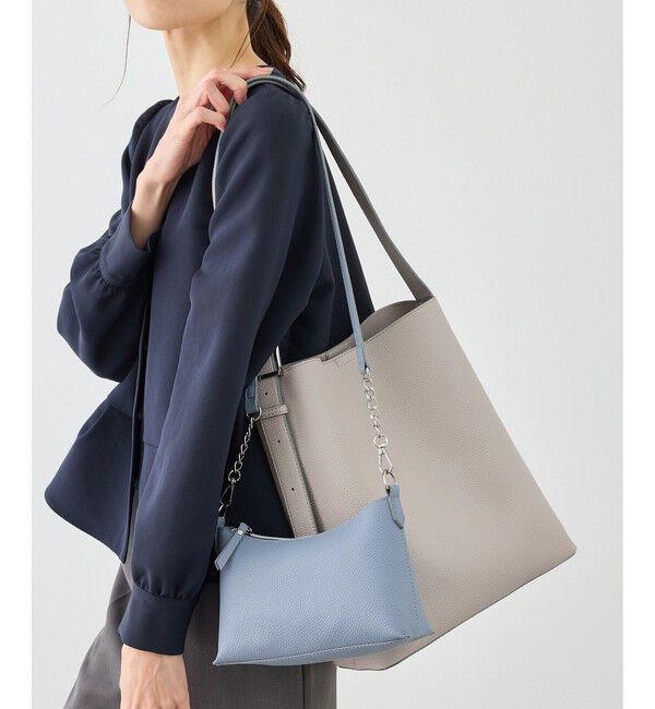 ROPE PICNIC PASSAGE「【ちゃんと+かわいい保証】me fit BAG ワンショルダートート＆ミニショルダーバッグ/A4対応」|ショルダー・メッセンジャー|