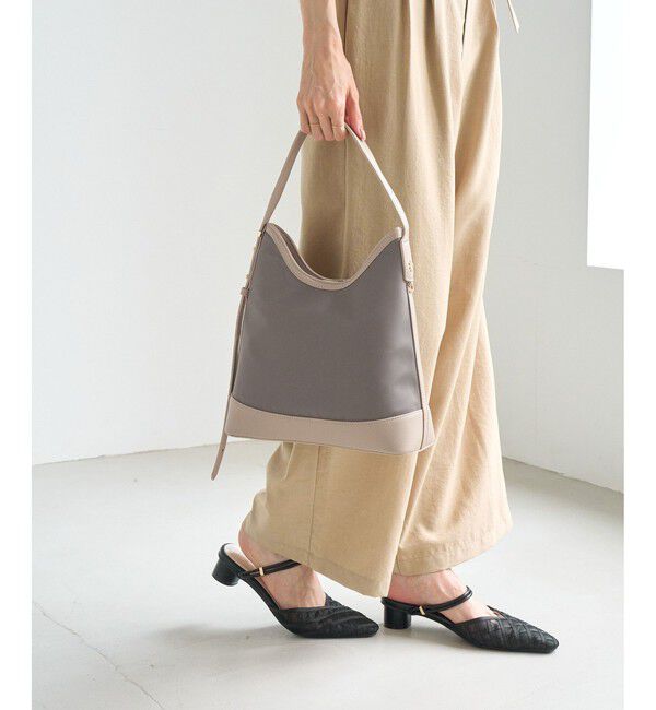 ROPE PICNIC PASSAGE「【ちゃんと+かわいい保証】me fit BAG コンビフィットワンショルダーミドルバッグ/軽量・撥水」|ショルダー・メッセンジャー|