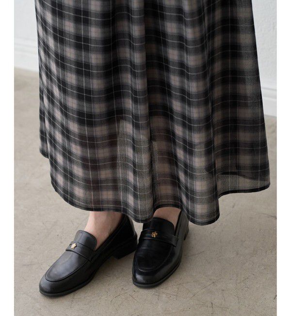 Rope&rsquo;Picnic「【一部店舗限定】シアーマドラスチェックボイルキャミワンピース」|ワンピース|