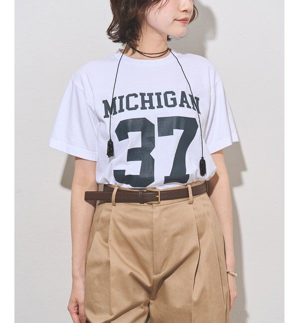  「フロントナンバーTシャツ」|Tシャツ・カットソー|