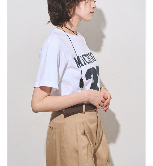  「フロントナンバーTシャツ」|Tシャツ・カットソー|