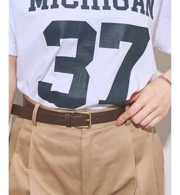  「フロントナンバーTシャツ」|Tシャツ・カットソー|