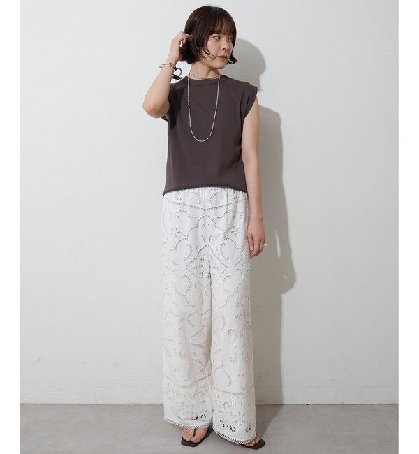  「タックノースリーブプルオーバー」|Tシャツ・カットソー|