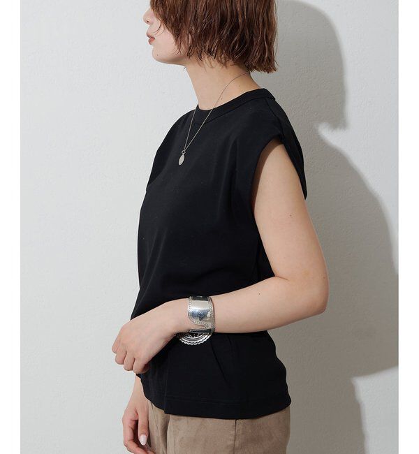  「タックノースリーブプルオーバー」|Tシャツ・カットソー|