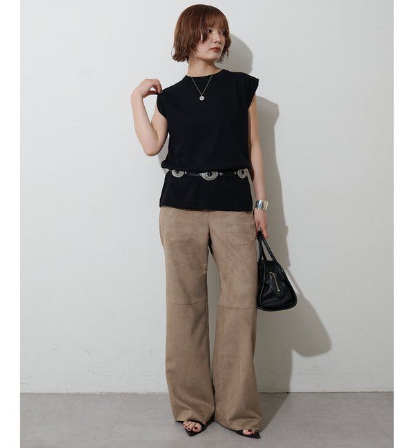  「タックノースリーブプルオーバー」|Tシャツ・カットソー|