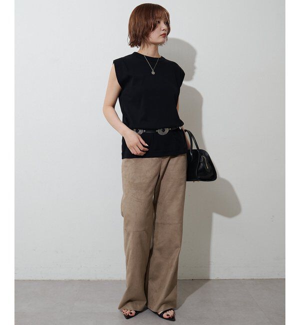  「タックノースリーブプルオーバー」|Tシャツ・カットソー|