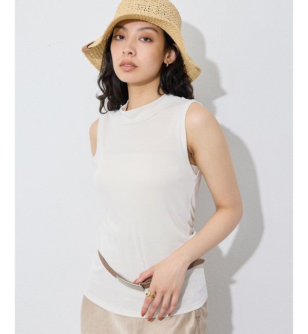  「フィブリルボトルネックプルオーバー」|Tシャツ・カットソー|