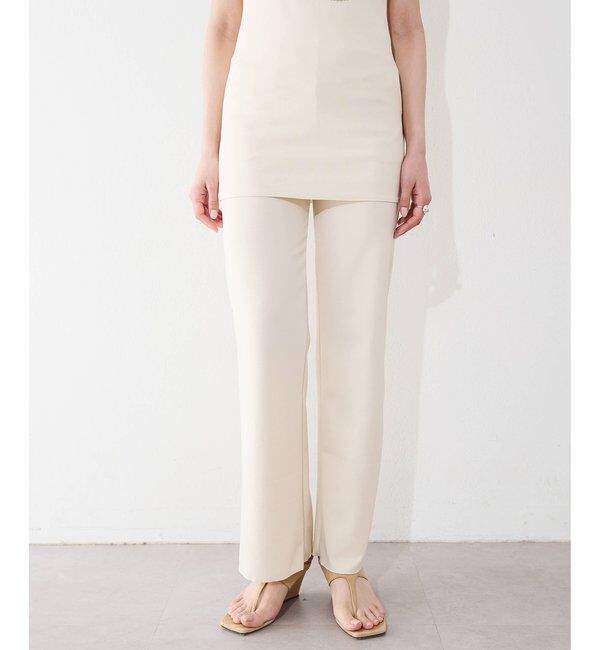 「《セットアップ対応》【THE BAAT】 Flared pants」|チノ|