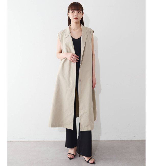 「【THE BAAT】cape coat」|その他|ベージュ