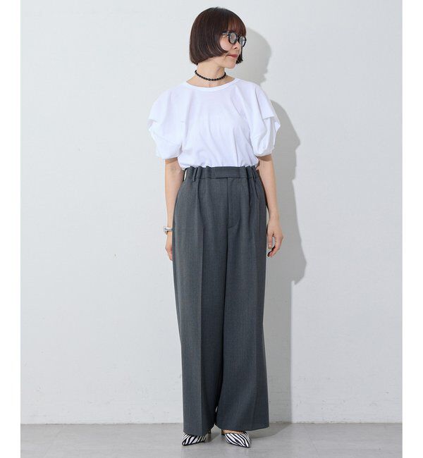 GEMINI「《前後2WAY着用可》【GEMINI】変形カットソー」|Tシャツ・カットソー|