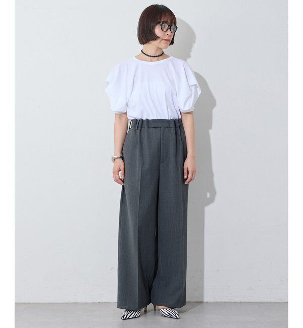 GEMINI「《前後2WAY着用可》【GEMINI】変形カットソー」|Tシャツ・カットソー|