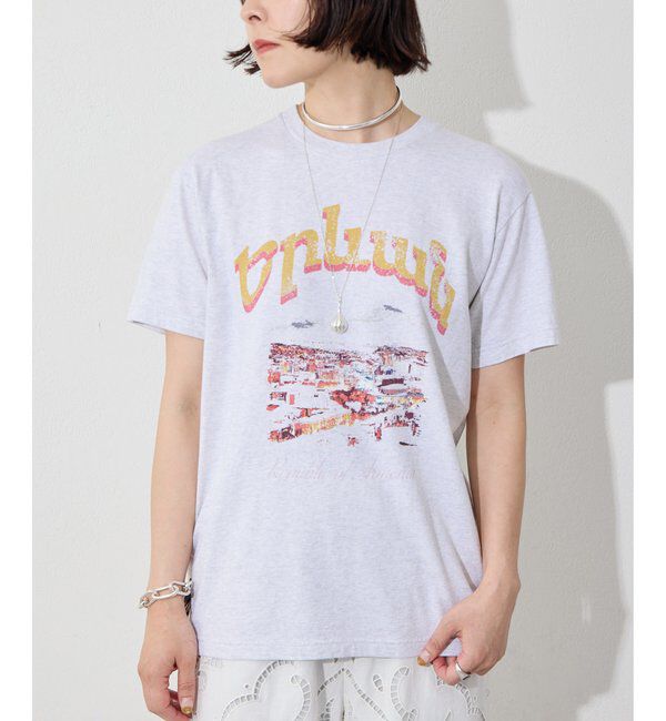  「夜景Tシャツ」|Tシャツ・カットソー|ベージュ