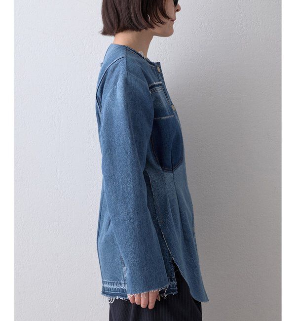  「【LITKOVSKA】別注FITTED DENIM JACKET」|デニムジャケット|