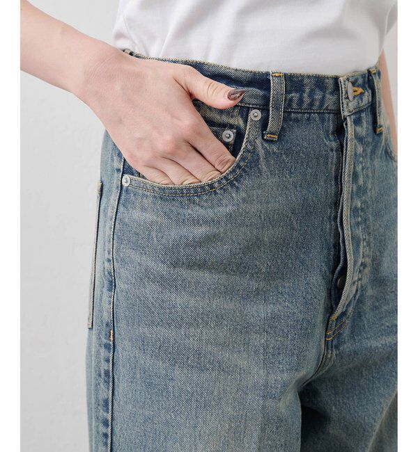  「《セットアップ対応》ルーズデニムパンツ」|デニム|