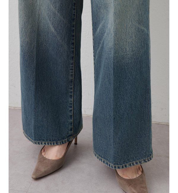  「《セットアップ対応》ルーズデニムパンツ」|デニム|