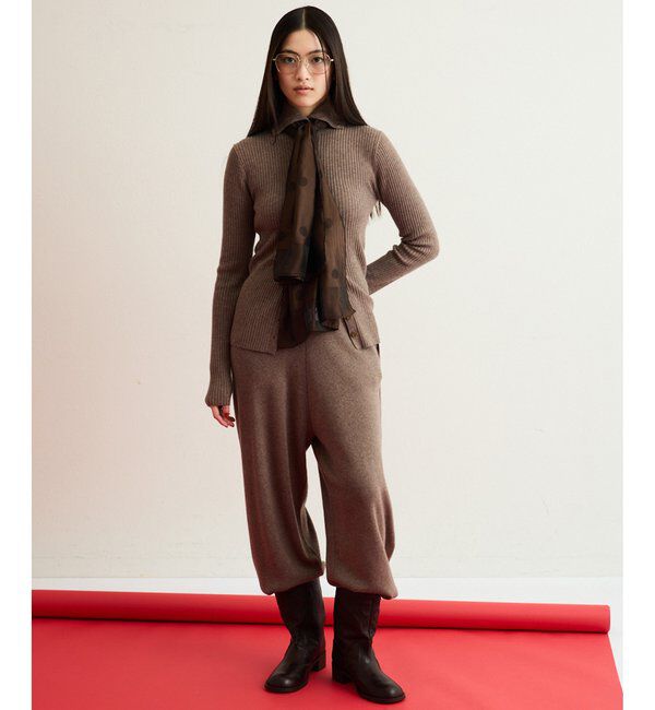 THE PAUSE「《セットアップ対応》【THE PAUSE】バルーンニットパンツ」|その他|