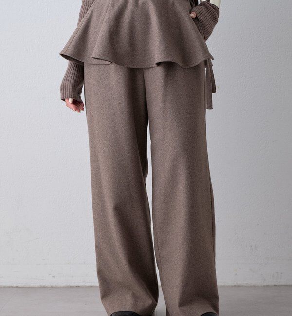 THE PAUSE「【THE PAUSE】ペプラムパンツ＜WEB限定＞」|その他|