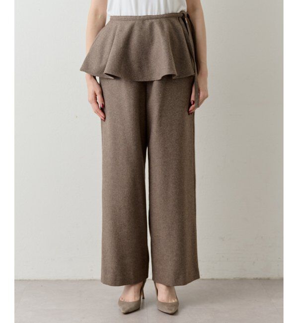 THE PAUSE「【THE PAUSE】ペプラムパンツ＜WEB限定＞」|その他|