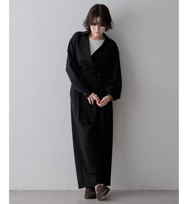 THE PAUSE「【THE PAUSE】カシュクールジャンプスーツ」|ワンピース|
