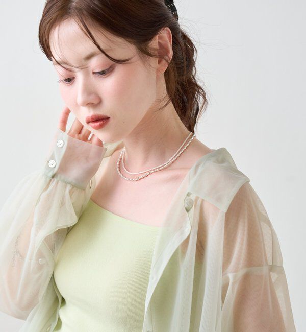  「【ベストヒットアイテム/累計販売10万枚突破】カップ付きクロップドブラキャミ」|キャミソール|