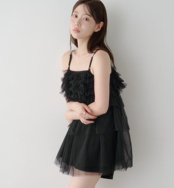  「ボリュームチュールチュニック」|チュニック|