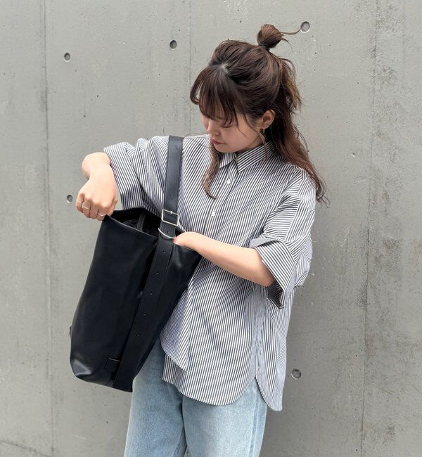  「＜Oggi 6月号掲載アイテム＞【MANAKAコラボ】ベルテッドワンショルダー」|トートバッグ|