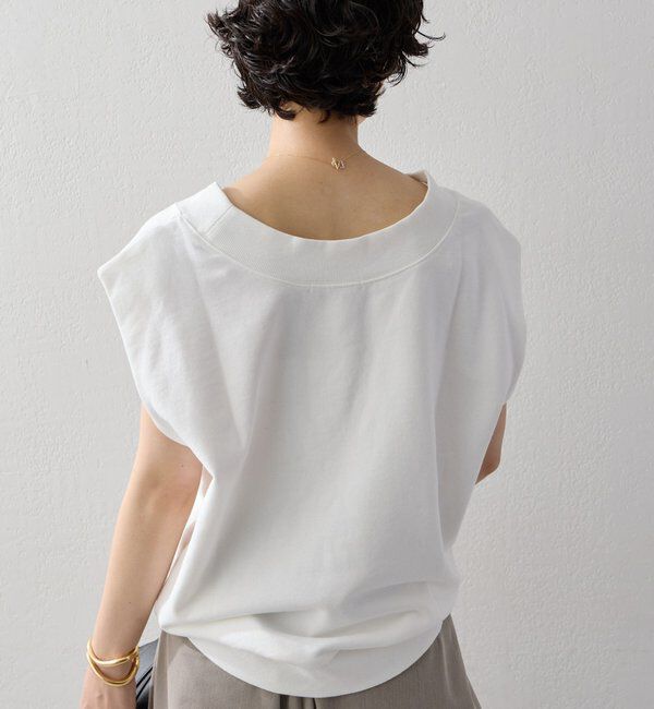  「オフショルスウェットTee」|Tシャツ・カットソー|
