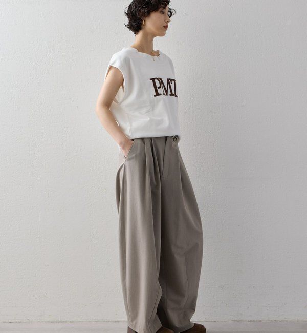  「オフショルスウェットTee」|Tシャツ・カットソー|