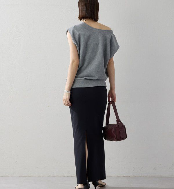  「オフショルスウェットTee」|Tシャツ・カットソー|