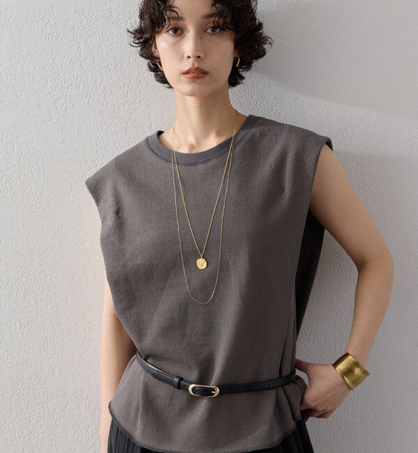  「【セットアップ対応】ショルダータックカットソー」|Tシャツ・カットソー|