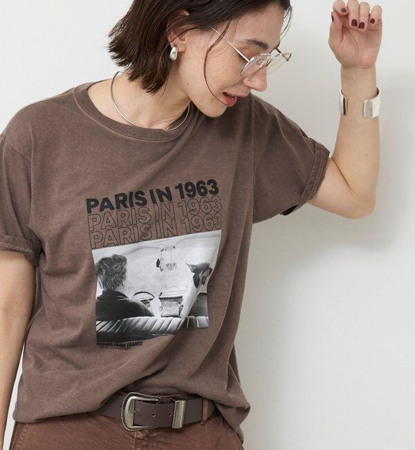  「【GOOD ROCK SPEED】PARIS LIFE Tee/PARIS」|Tシャツ・カットソー|ブラウン