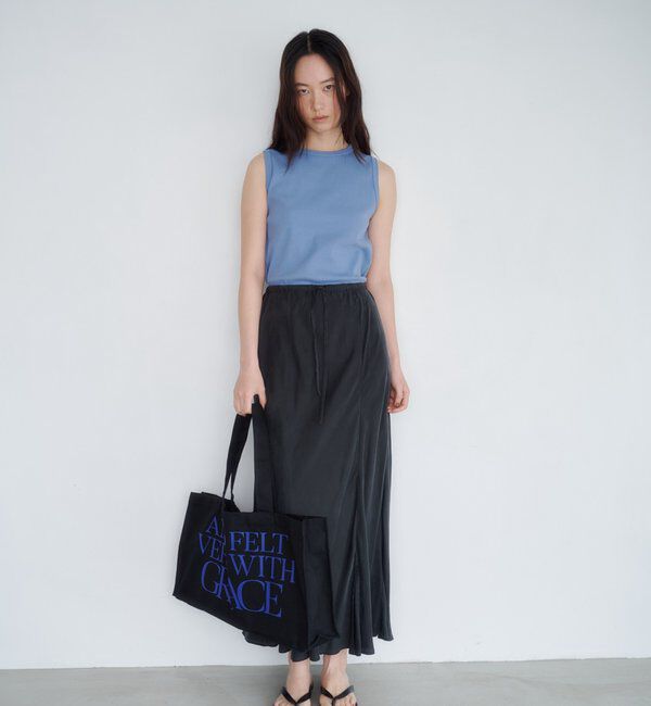  「【5色展開】リブコンパクトノースリーブ」|Tシャツ・カットソー|