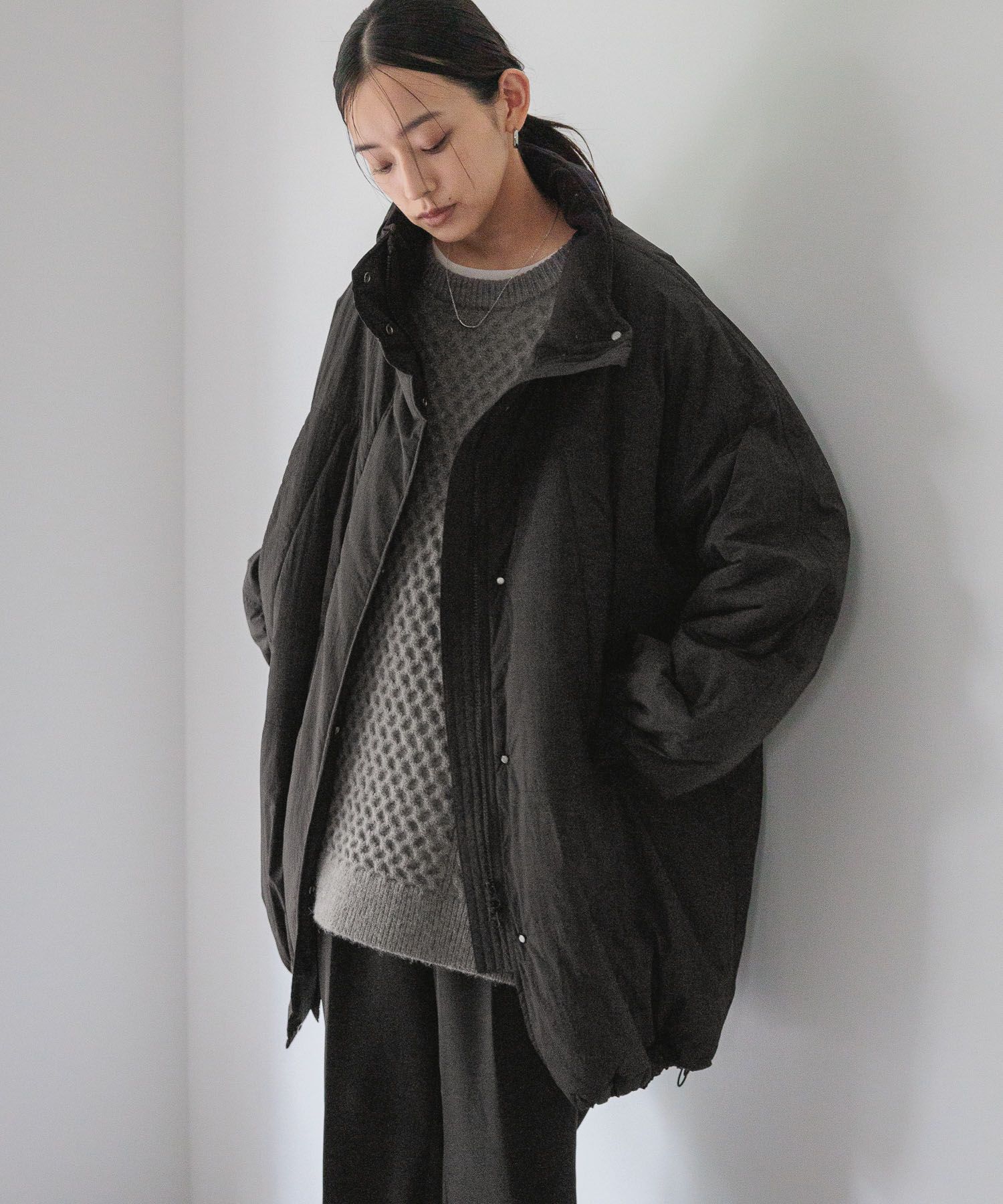 LOWRYS FARM「【撥水加工・保温効果抜群】モンスターコート」|その他|BLK25AW