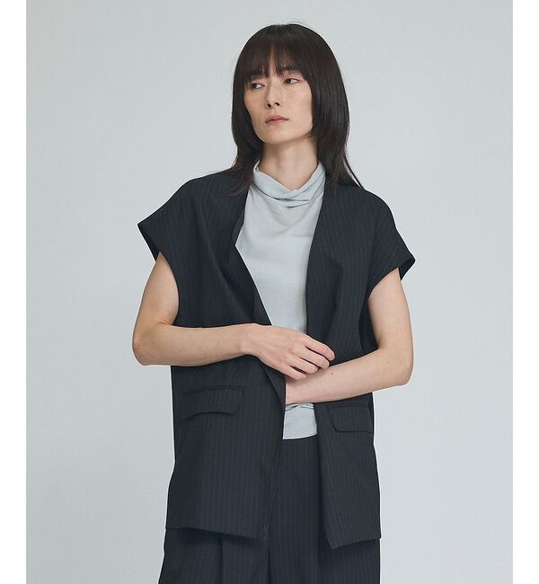 qualite「【セットアップ対応】ウールライク ジレ」|その他|