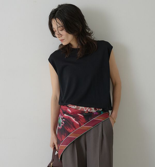 qualite「テンセルウールフレンチプルオーバー」|Tシャツ・カットソー|