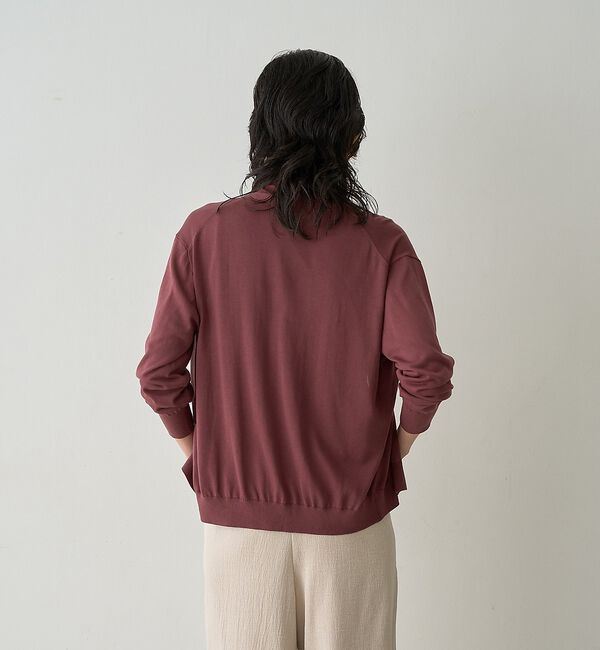 qualite「テンセルウールカシュクールカーディガン」|カーディガン|