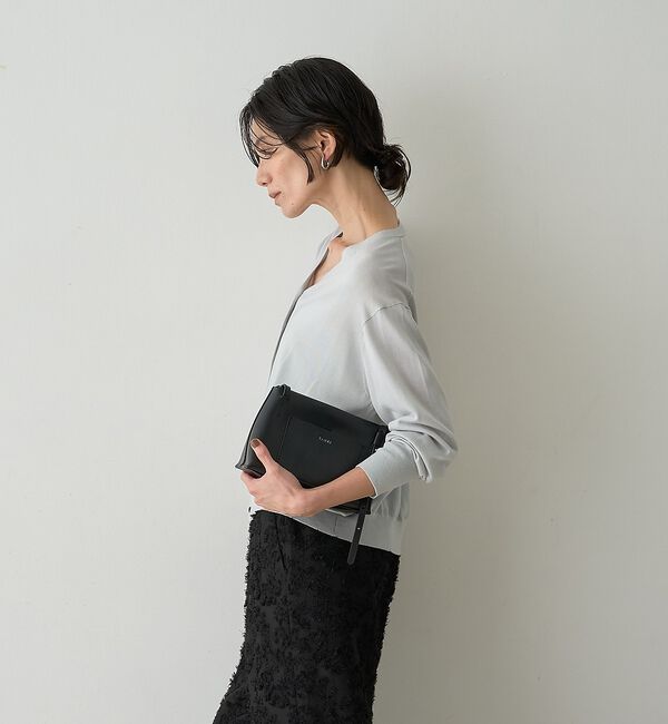 qualite「テンセルウールカシュクールカーディガン」|カーディガン|