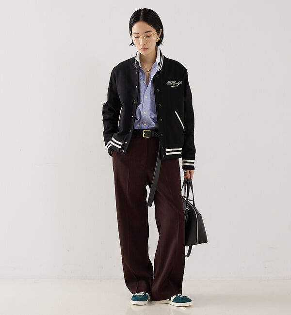 The Store by C' 「【Sporty&Rich】SRC Oversized Shirt／クレリックシャ」|シャツ・ブラウス|