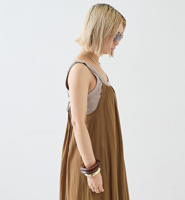 The Store by C' 「【COCUCA】ギャザーキャミドレス」|ワンピース|