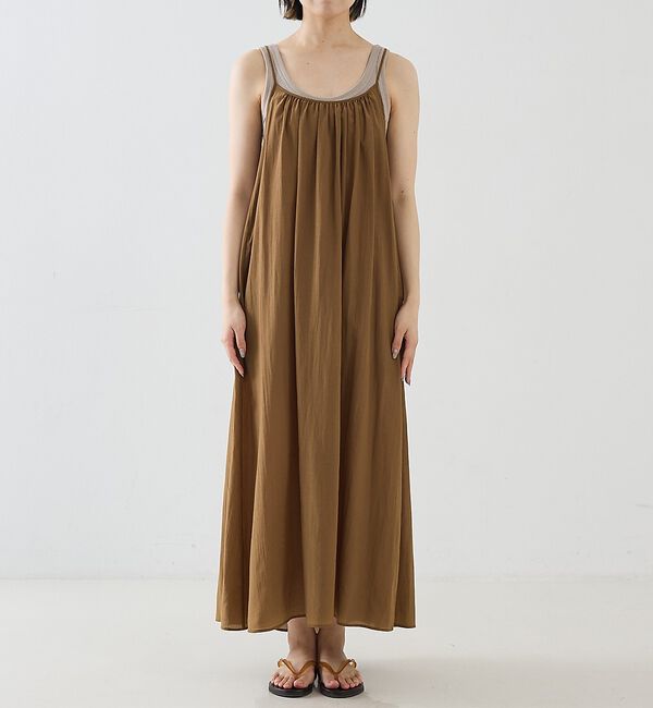 The Store by C' 「【COCUCA】ギャザーキャミドレス」|ワンピース|
