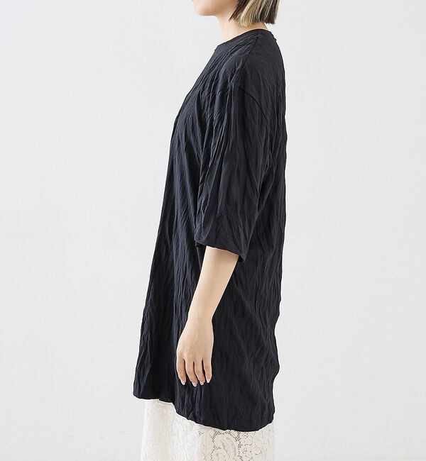 The Store by C' 「【TOTEME】Relaxed tee dress／チュニック丈Tシャツワンピー」|Tシャツ・カットソー|